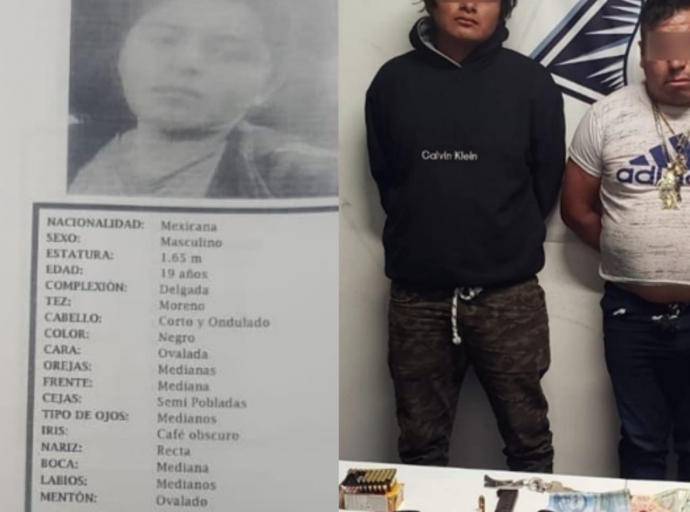 Joven que había sido reportado como desaparecido es encontrado delinquiendo